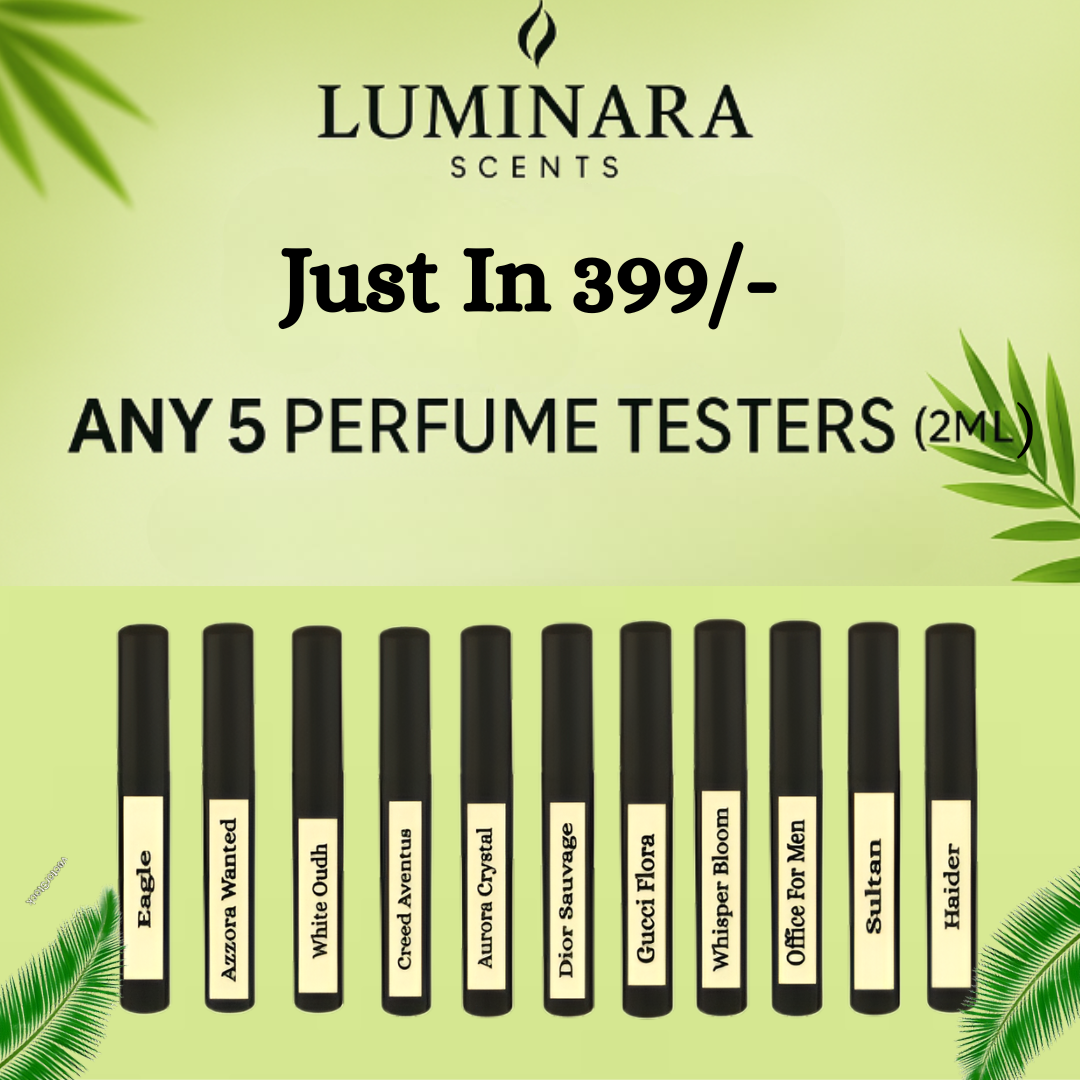 Perfume Tester 2ML Each ( Any Five )
