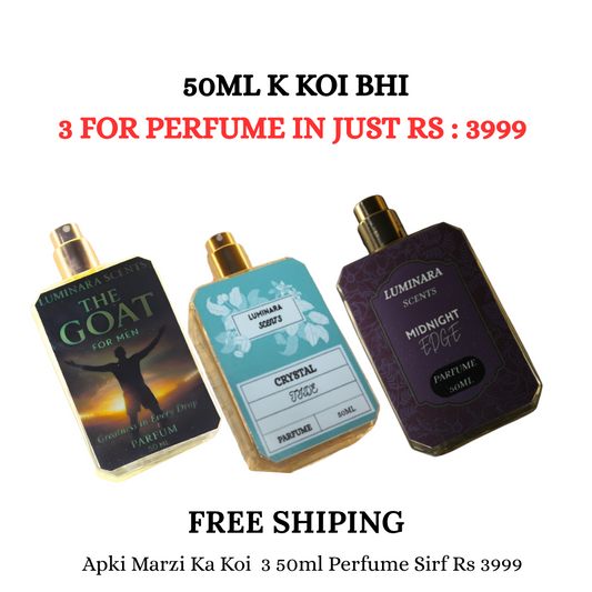 3 perfume 50ml K - FREE delivery